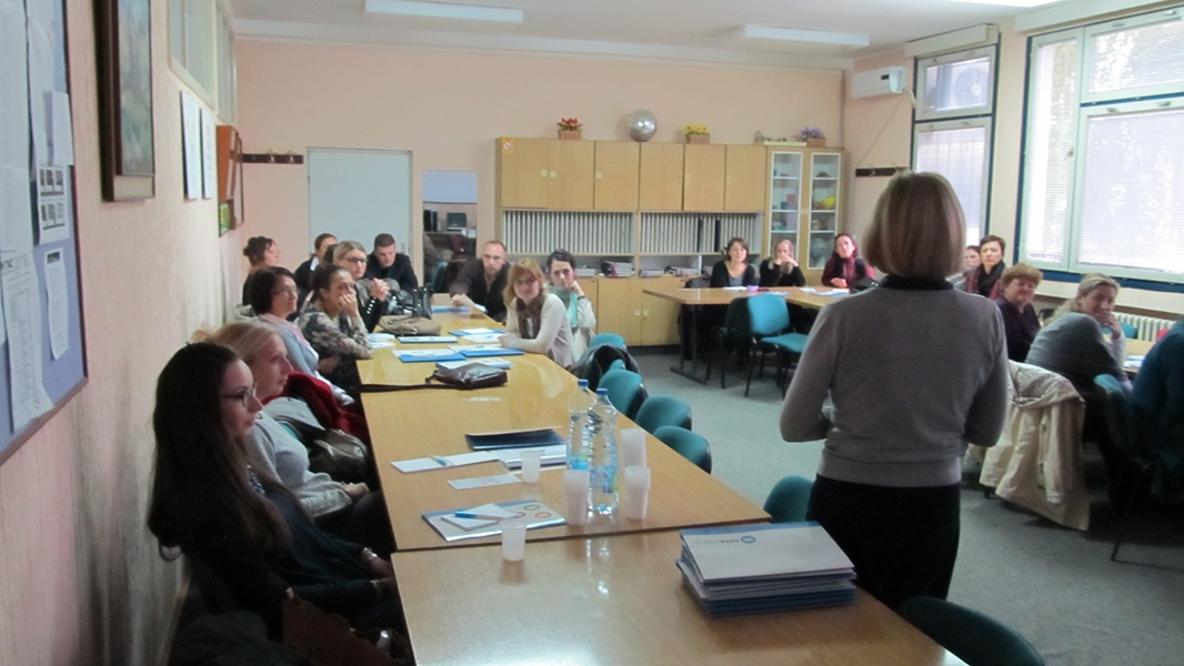 Kragujevac, 10.10.2015. - Nastavna celina u francuskom jeziku - od recepcije do produkcije