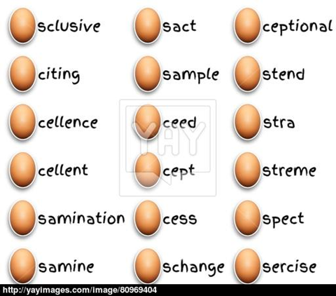 Egg-words